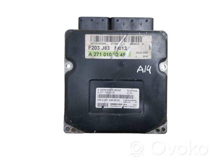 Mercedes-Benz C W203 Calculateur moteur ECU A2711532591