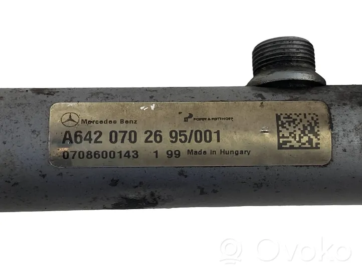 Mercedes-Benz ML W164 Fuel main line pipe A6420702695