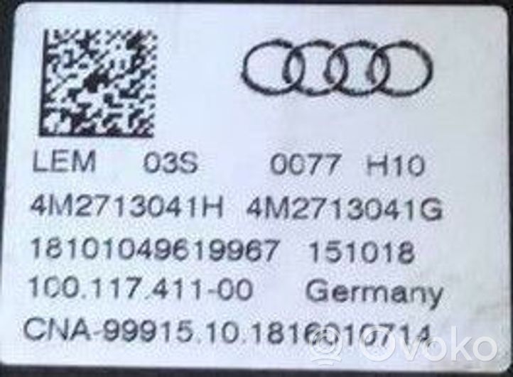 Audi Q7 4M Vaihteenvalitsimen verhoilu 4M2713041G