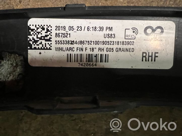 BMW X5 G05 Listwa błotnika przedniego 51777420664