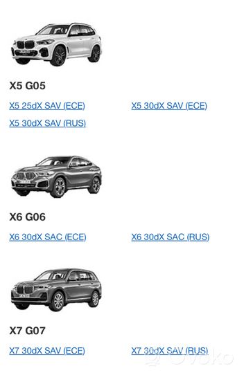BMW X6 G06 Radiateur condenseur de climatisation 64539389411