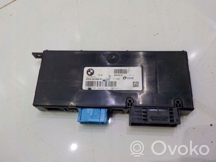 BMW X3 F25 Door central lock control unit/module 9243213