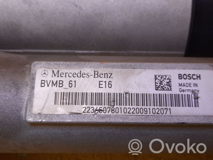 Mercedes-Benz S W223 Crémaillère de direction 2234607801