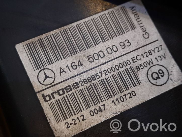 Mercedes-Benz ML W164 Wentylator / Komplet A1645000093