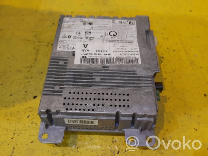 Mercedes-Benz Sprinter W907 W910 Mascherina unità principale autoradio/GPS A9079008805