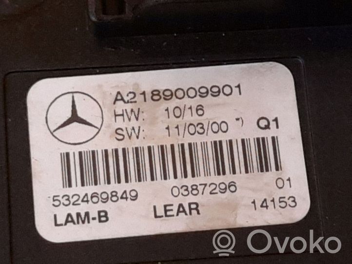 Mercedes-Benz B W246 W242 Inne komputery / moduły / sterowniki A2189009901