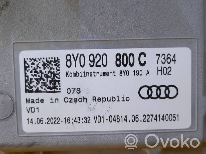 Audi A3 8Y Licznik / Prędkościomierz 8Y0920800C