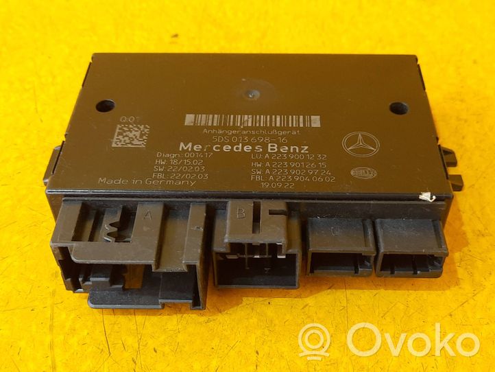 Mercedes-Benz S W223 Module de contrôle crochet de remorque A2239001232