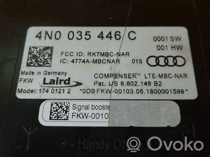 Audi A8 S8 D5 Amplificador de antena aérea 4N0035446C