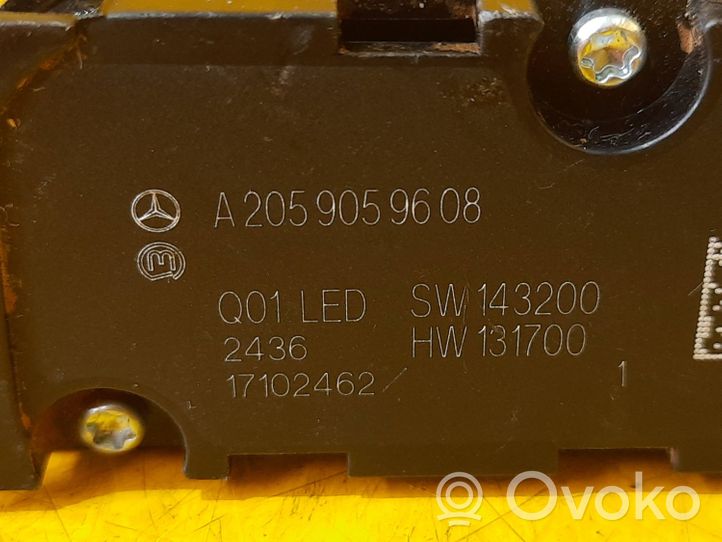 Mercedes-Benz C AMG W205 Zestaw przełączników i przycisków A2059059608