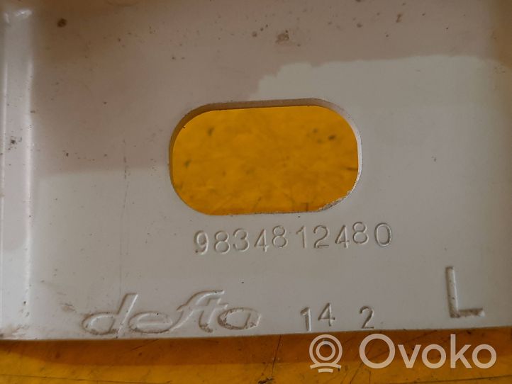 Opel Mokka B Zawiasy pokrywy / maski silnika 9834812480