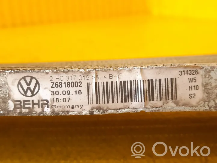 Volkswagen Amarok Engine oil radiator 2H0317019