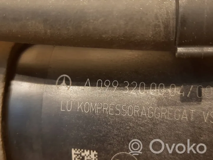 Mercedes-Benz E W213 Ilmajousituksen kompressoripumppu A0993200004