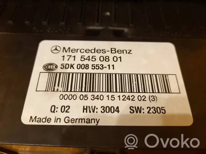 Mercedes-Benz SLK R171 Sulakerasiasarja 1715450801