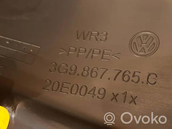 Volkswagen PASSAT B8 Otros repuestos del interior 3G9867765C