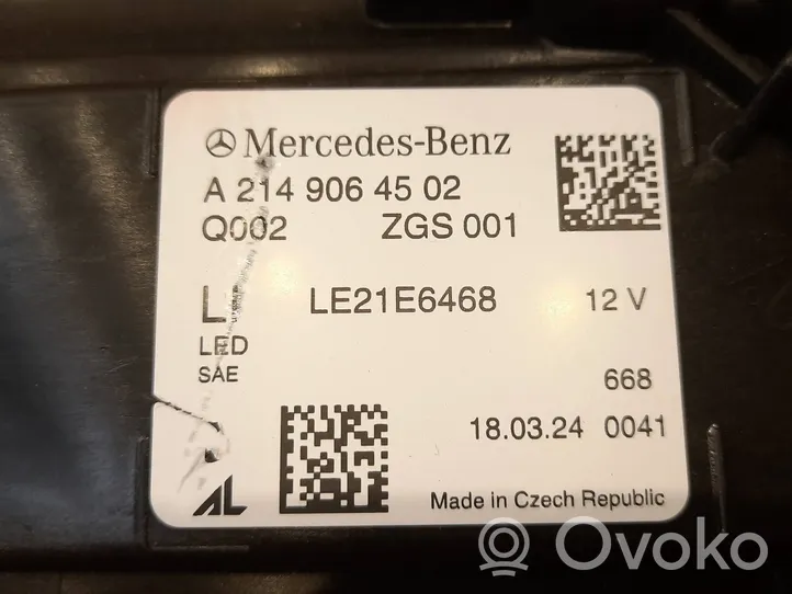 Mercedes-Benz E W214 Phare frontale A2149064502