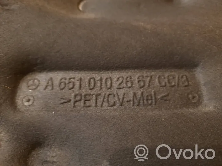 Mercedes-Benz V Class W447 Couvercle cache moteur A6510102667