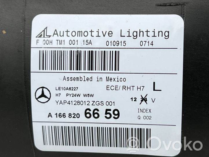 Mercedes-Benz ML W166 Faro/fanale A1668206659