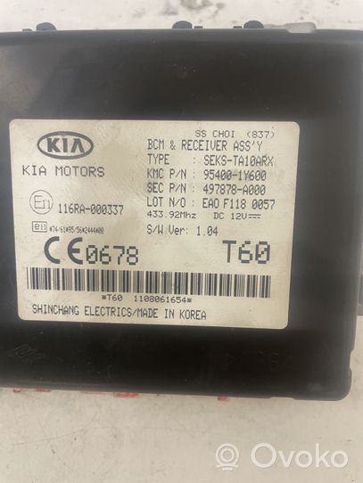 KIA Picanto Moduł / Sterownik komfortu 35190A4700