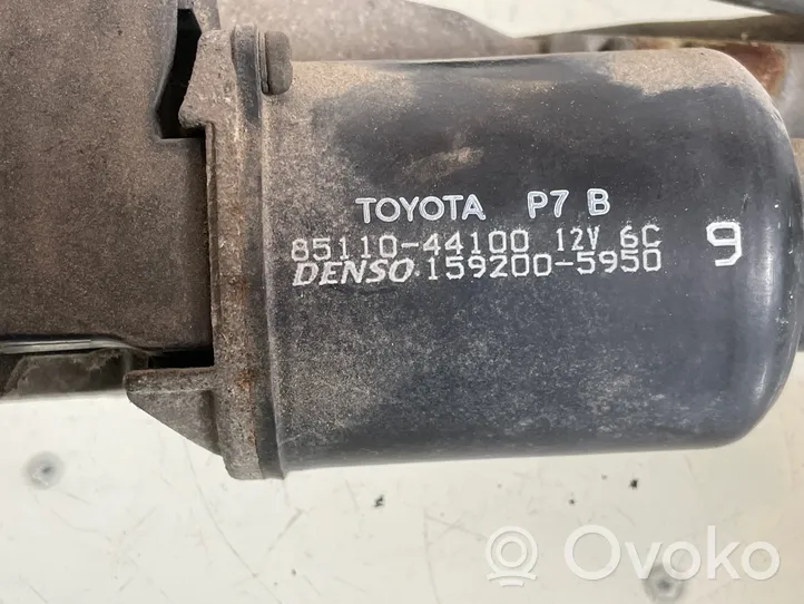 Toyota Avensis Verso Etupyyhkimen vivusto ja moottori 8511044100