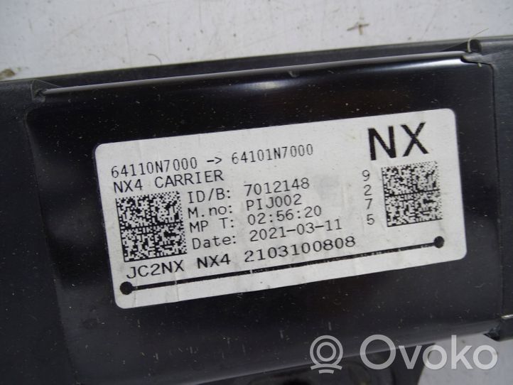 Hyundai Tucson IV NX4 Jäähdyttimen kehyksen suojapaneeli 64101N7000