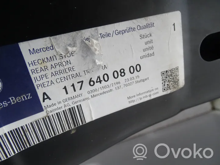 Mercedes-Benz CLA C117 X117 W117 Apatinis, bagažinės šono, apdailos skydas A1176400800