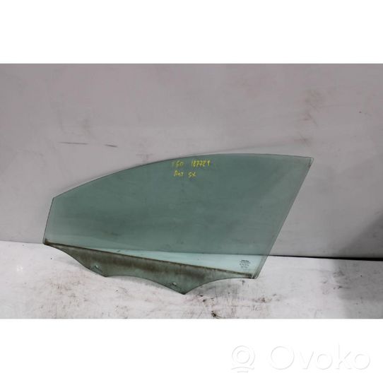 Volvo S60 Front door window glass four-door 