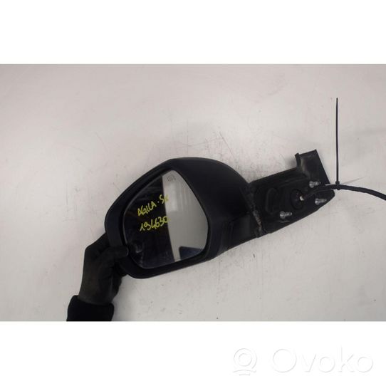 Opel Agila B Front door electric wing mirror 