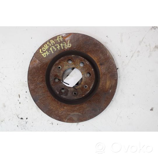 Opel Corsa E Disque de frein avant 