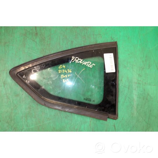 Citroen C4 I Rear vent window glass 