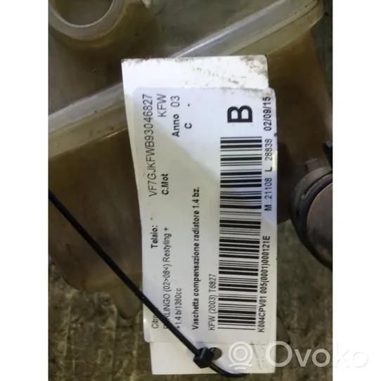Citroen Berlingo Serbatoio di compensazione del liquido refrigerante/vaschetta 132314