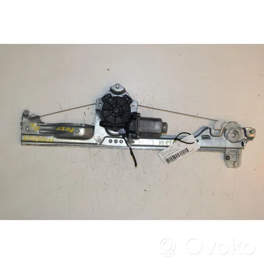 Renault Modus Rear door window regulator with motor 