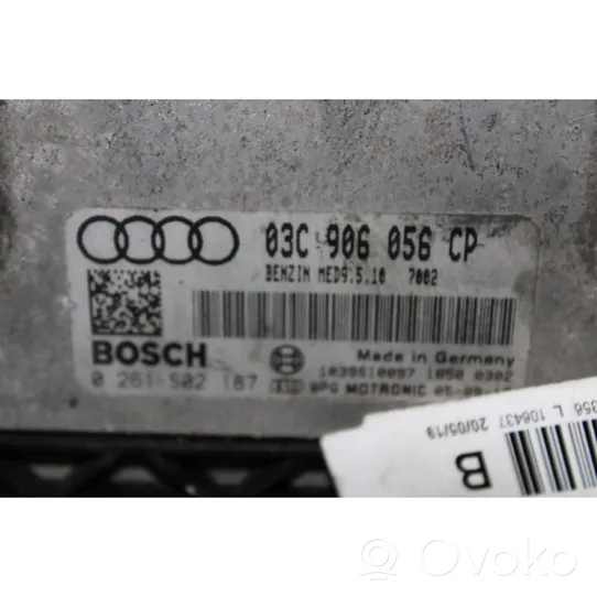Audi A3 S3 8P Polttoaineen ruiskutuksen ohjainlaite/moduuli 
