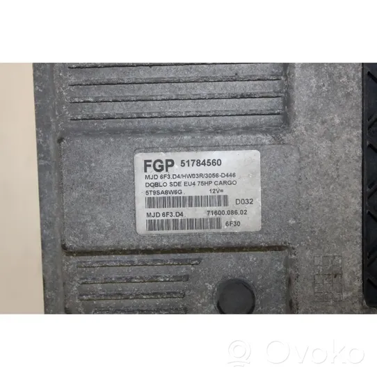 Fiat Doblo Fuel injection control unit/module 