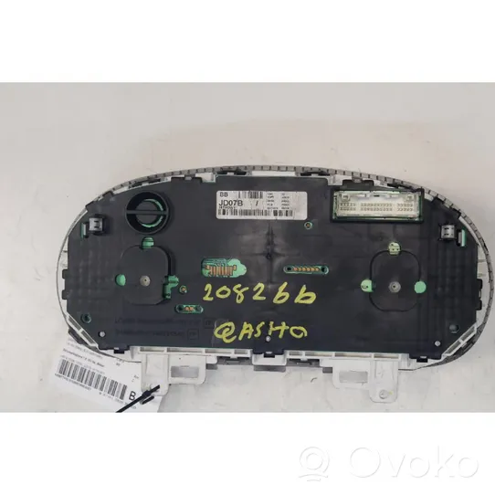 Nissan Qashqai Compteur de vitesse tableau de bord 