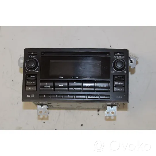Subaru XV Unité principale radio / CD / DVD / GPS 