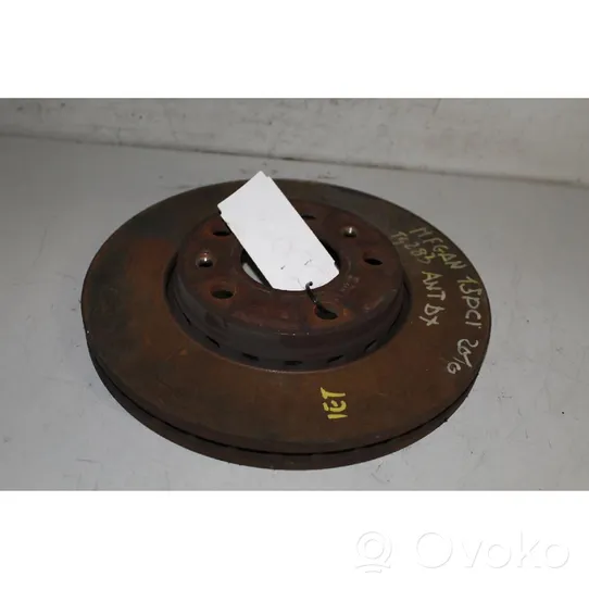 Renault Megane III Front brake disc 