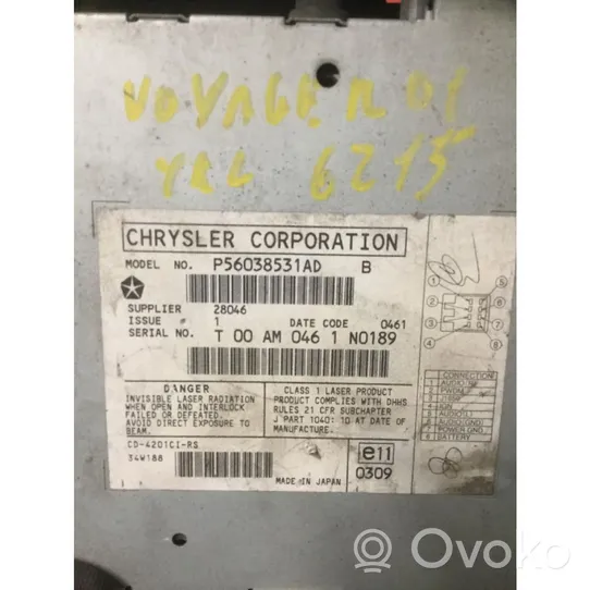 Chrysler Voyager Cambiador de CD/DVD 