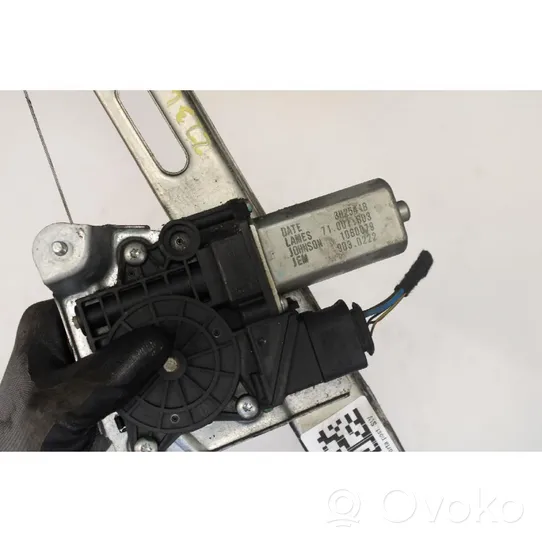 BMW 3 E90 E91 Rear door window regulator with motor 