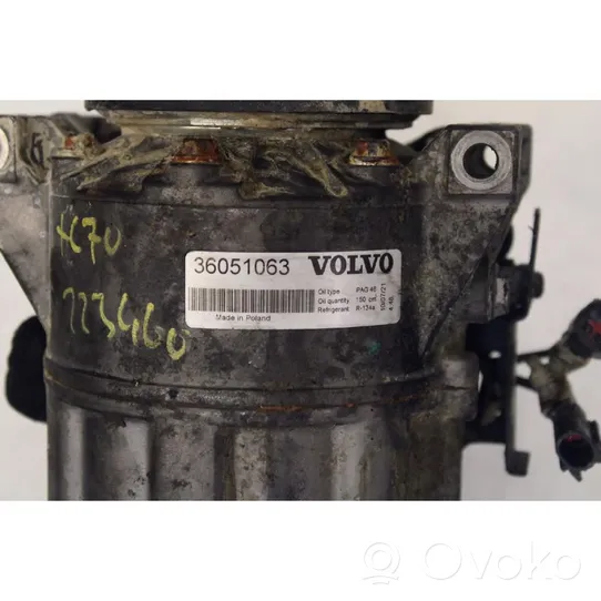 Volvo XC60 Compressore aria condizionata (A/C) (pompa) 