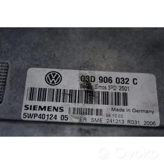 Volkswagen Polo IV 9N3 Door central lock control unit/module 