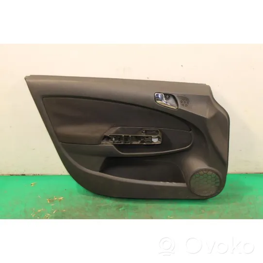 Opel Corsa D Front door card panel trim 