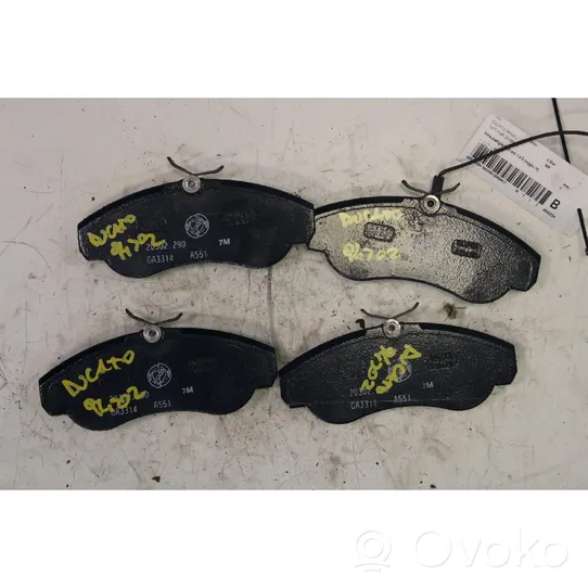 Fiat Ducato Brake pads (front) 