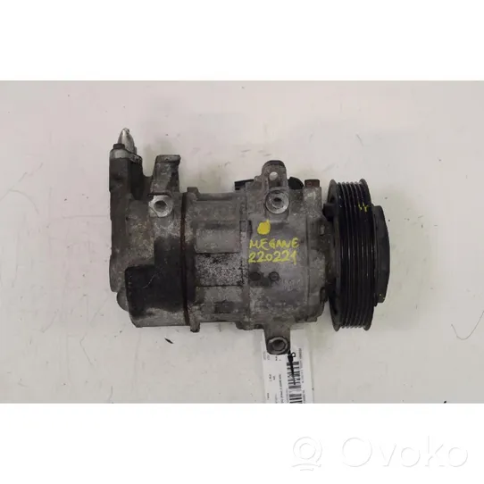 Renault Megane III Compressore aria condizionata (A/C) (pompa) 