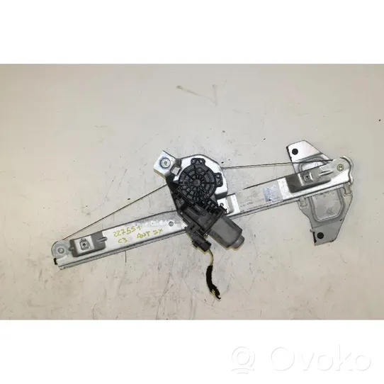 Citroen C3 Front door window regulator with motor 