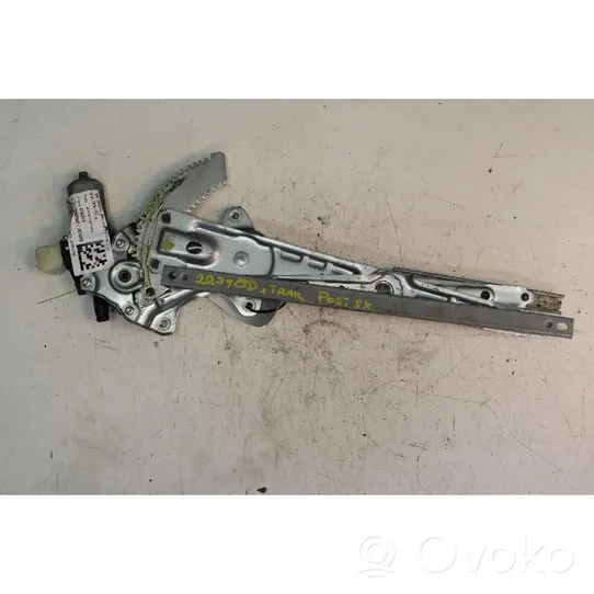 Nissan X-Trail T32 Rear door window regulator with motor 