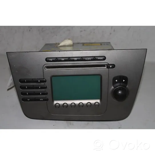 Seat Toledo III (5P) Radio/CD/DVD/GPS-pääyksikkö 