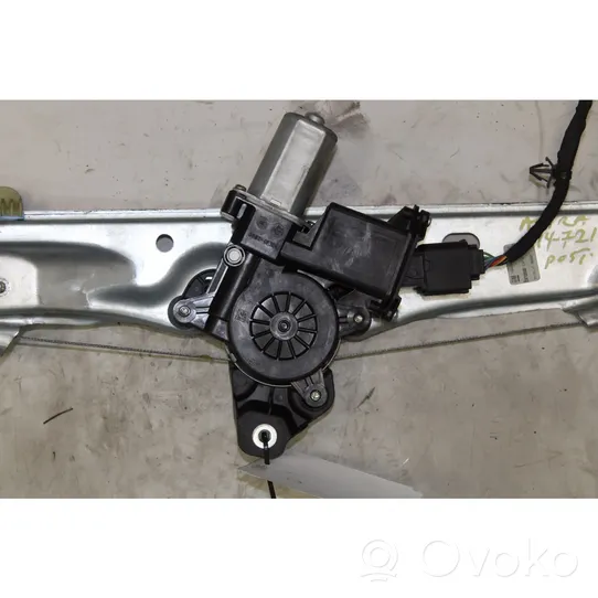 Opel Astra K Rear door window regulator with motor 