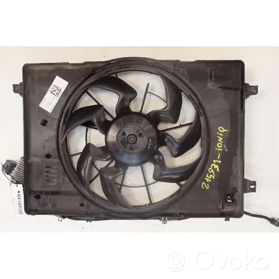 Hyundai Ioniq Electric radiator cooling fan 