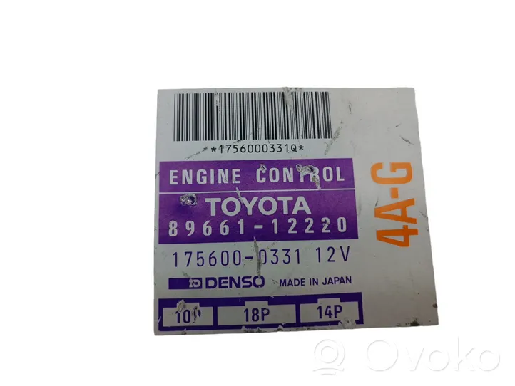 Toyota Corolla E90 Sterownik / Moduł ECU 8966112220